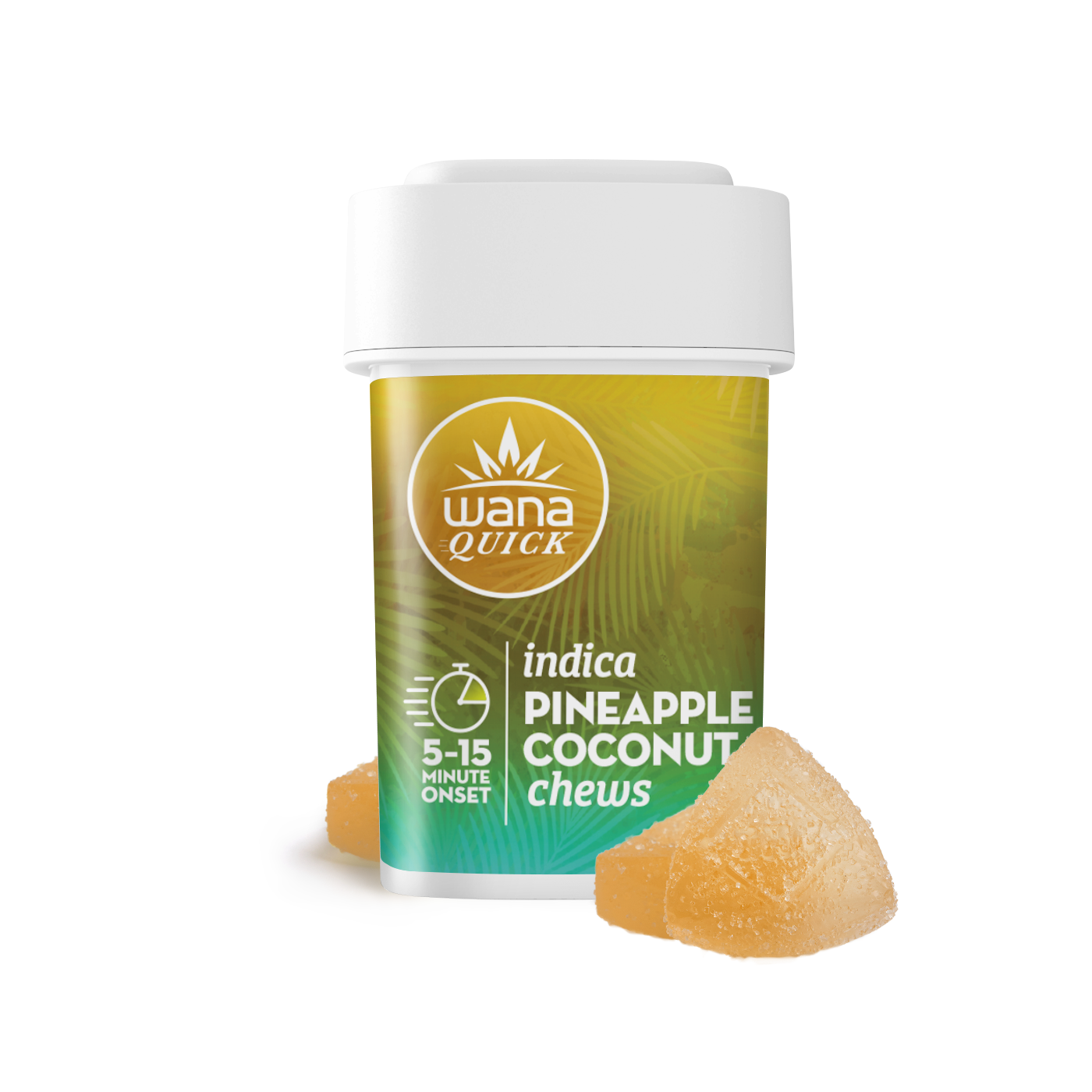 Pineapple Coconut Chews | Wana